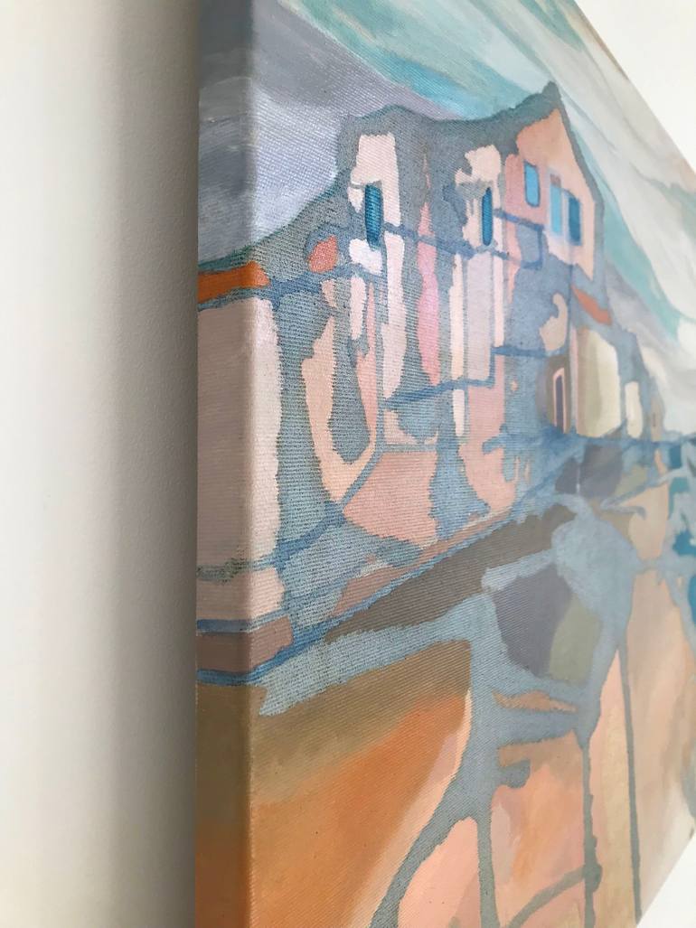 Original Figurative Beach Painting by Kelly Allison