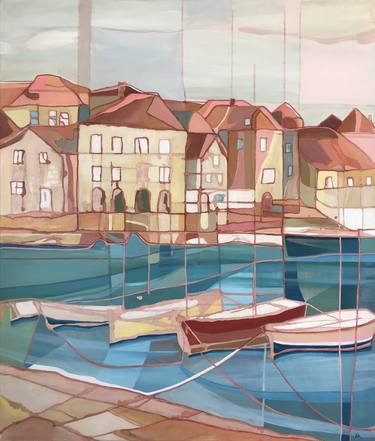 Original Boat Paintings by Kelly Allison