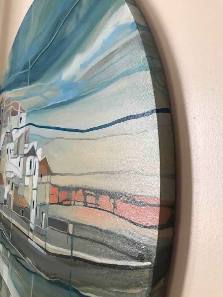 Original Figurative Landscape Painting by Kelly Allison