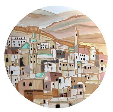 Original Figurative Landscape Painting by Kelly Allison