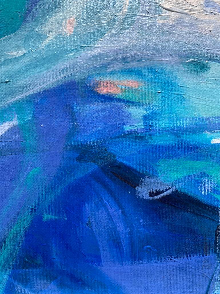 Original Figurative Seascape Painting by Kelly Allison