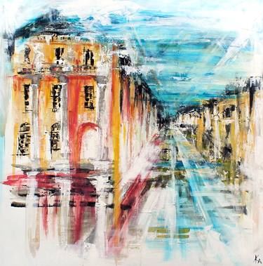 Print of Figurative Architecture Paintings by Kelly Allison