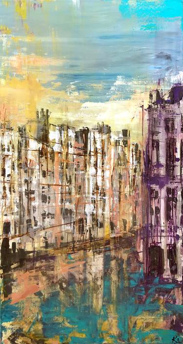 Print of Figurative Architecture Paintings by Kelly Allison