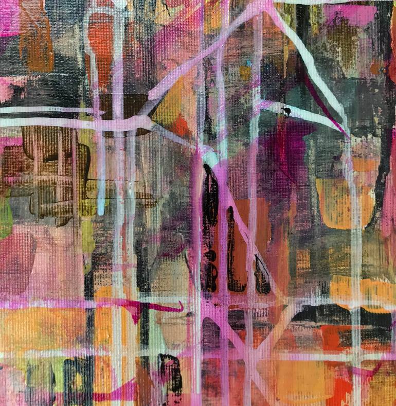 Original Figurative Cities Painting by Kelly Allison