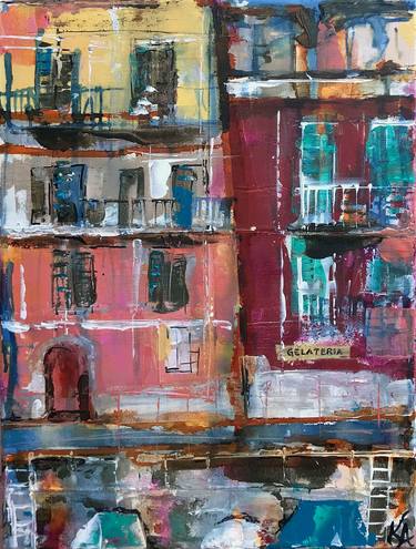 Print of Figurative Travel Paintings by Kelly Allison