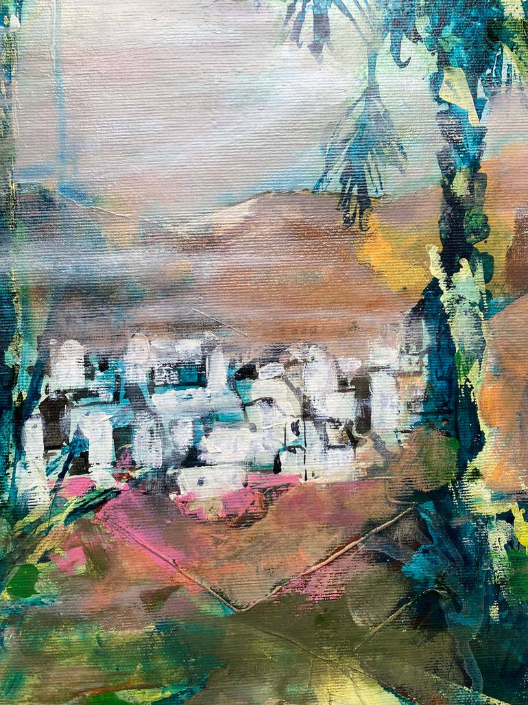 Original Conceptual Nature Painting by Kelly Allison