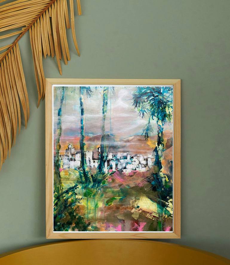 Original Conceptual Nature Painting by Kelly Allison