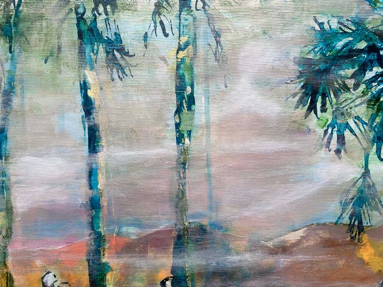 Original Conceptual Nature Painting by Kelly Allison