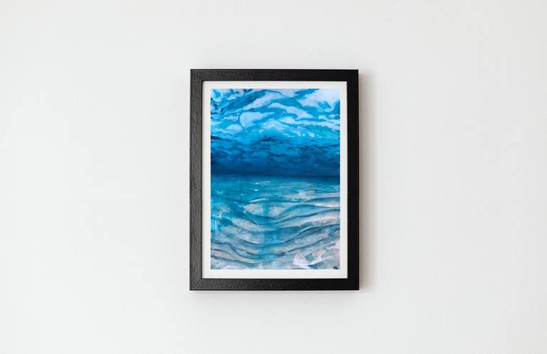 Original Figurative Water Painting by Kelly Allison