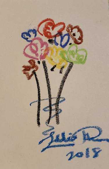 Flowers, inspired by Picasso thumb
