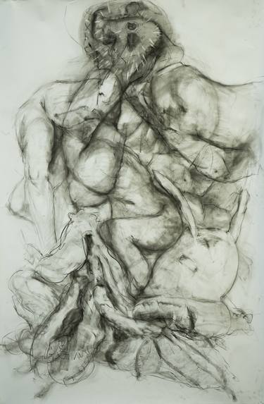 Print of Body Drawings by Aurora Ioana Popescu