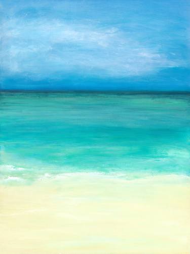 Print of Beach Paintings by Stephanie Miglietta