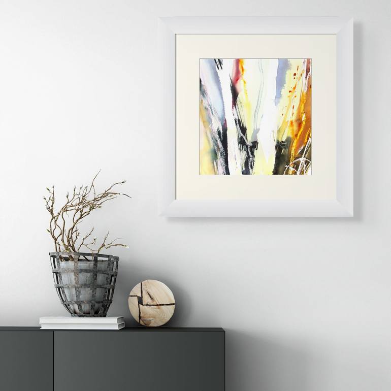 Original Abstract Landscape Painting by Adrian Homersham