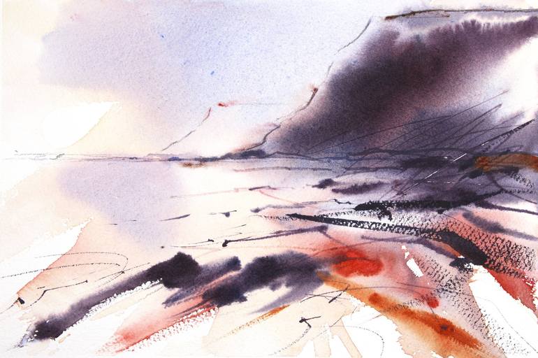 Original Abstract Expressionism Seascape Paintings by Adrian Homersham