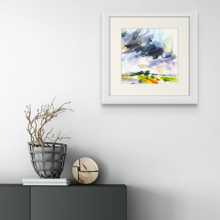 Original Expressionism Landscape Painting by Adrian Homersham