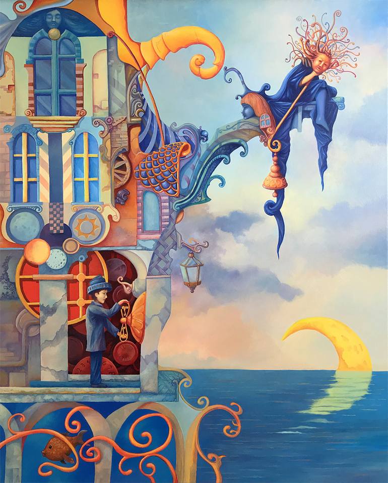 Equinox Painting by Piotr Horodyński | Saatchi Art