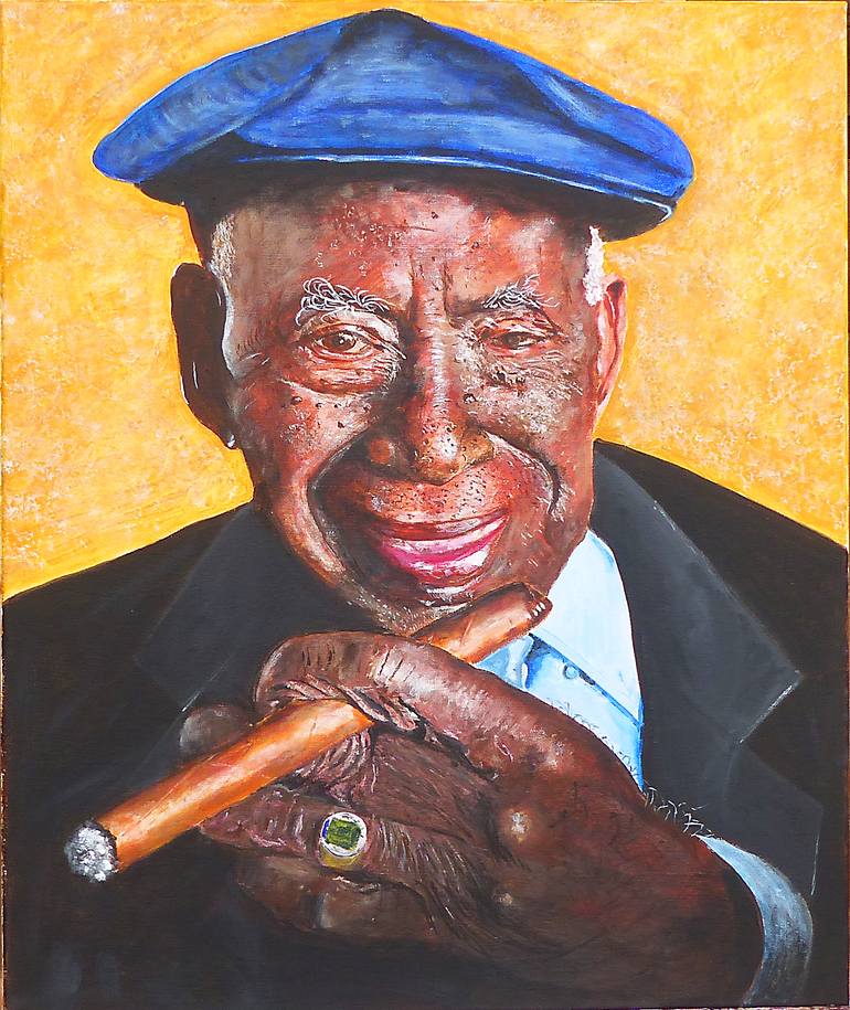Original Figurative Music Painting by Mitch France