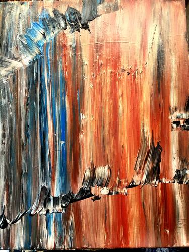 Original Abstract Paintings by Case Dighero