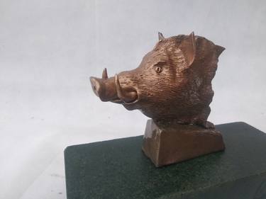 Original Animal Sculpture by Vladimir Shkurko