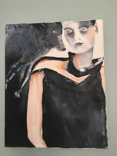 Original Abstract Expressionism Women Paintings by Kelly Nelson