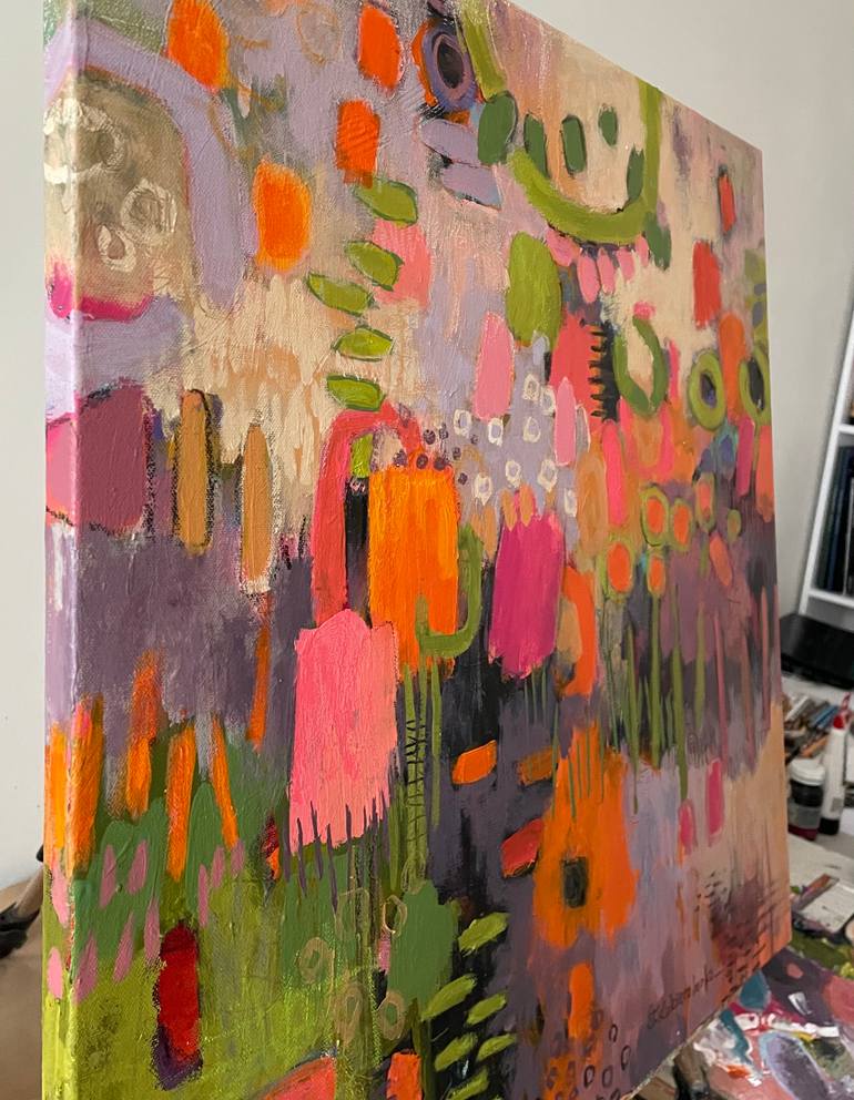 Original Abstract Expressionism Abstract Painting by Tetiana Lukianchenko