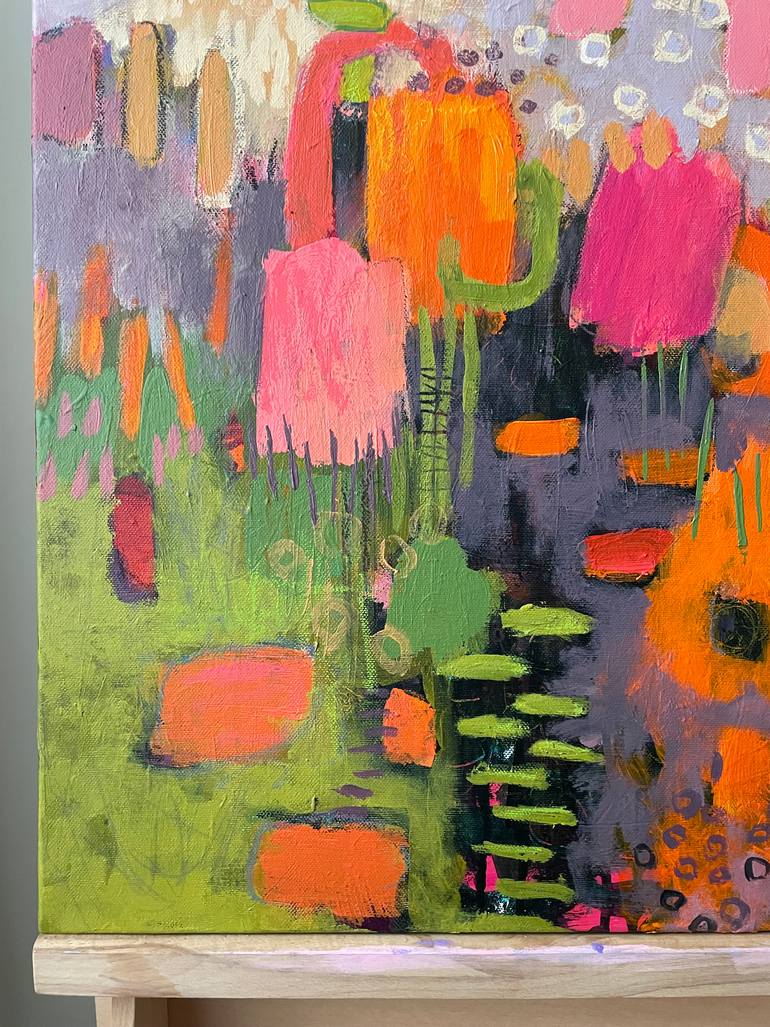 Original Abstract Expressionism Abstract Painting by Tetiana Lukianchenko