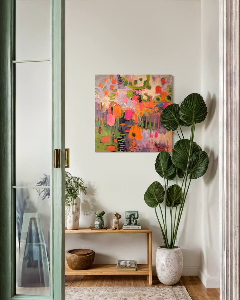 Original Abstract Expressionism Abstract Painting by Tetiana Lukianchenko