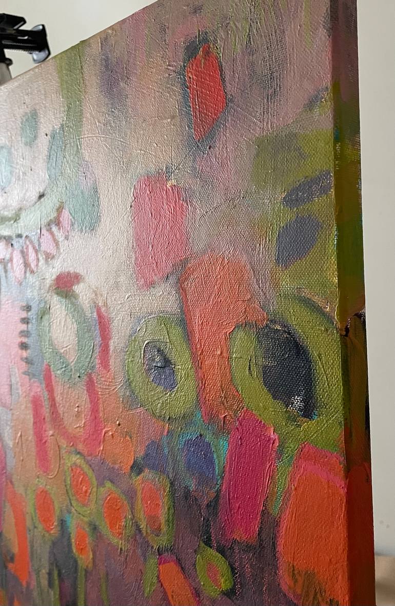 Original Abstract Expressionism Abstract Painting by Tetiana Lukianchenko