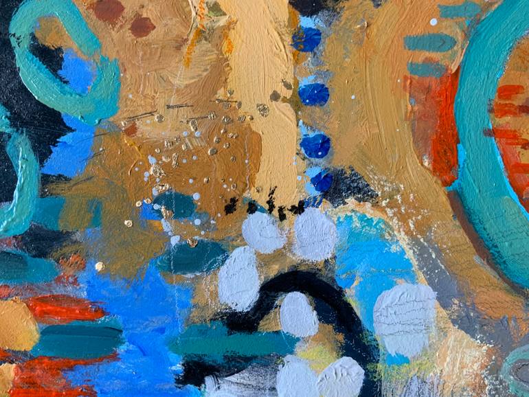 Original Contemporary Abstract Painting by Tetiana Lukianchenko