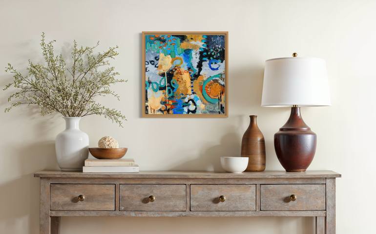 Original Contemporary Abstract Painting by Tetiana Lukianchenko