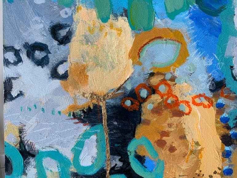 Original Contemporary Abstract Painting by Tetiana Lukianchenko
