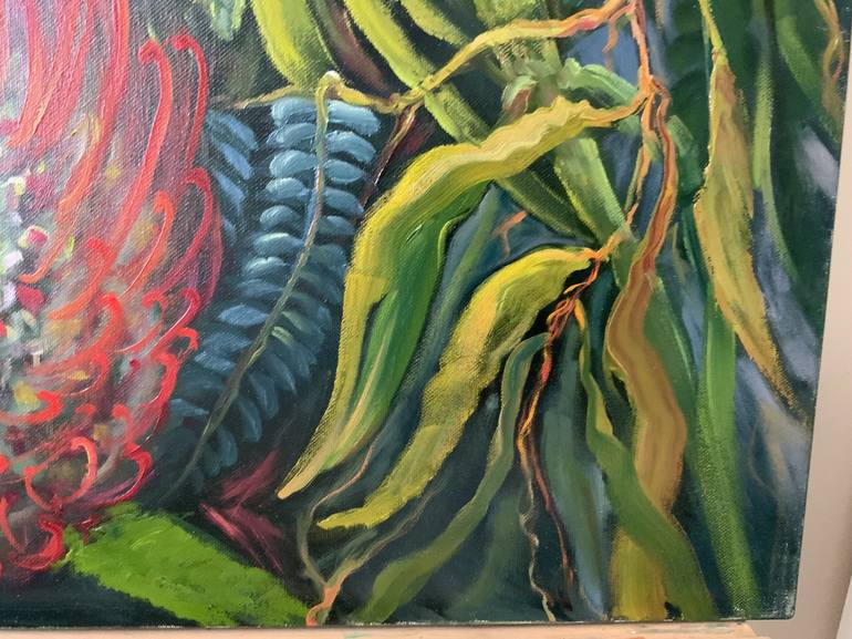 Original Expressionism Botanic Painting by Tetiana Lukianchenko