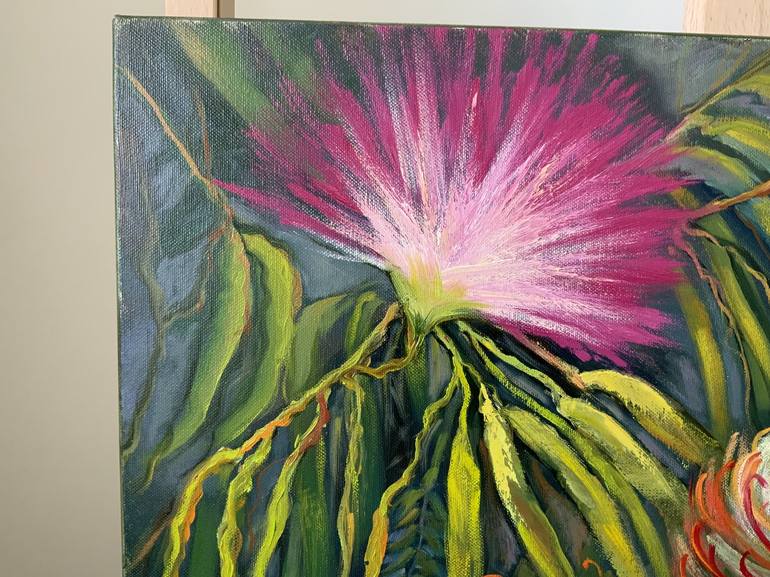 Original Expressionism Botanic Painting by Tetiana Lukianchenko