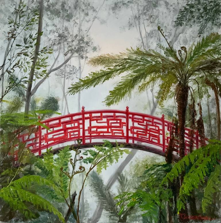 Original Expressionism Botanic Painting by Tetiana Lukianchenko