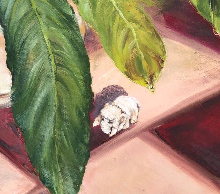 Original Expressionism Botanic Painting by Tetiana Lukianchenko