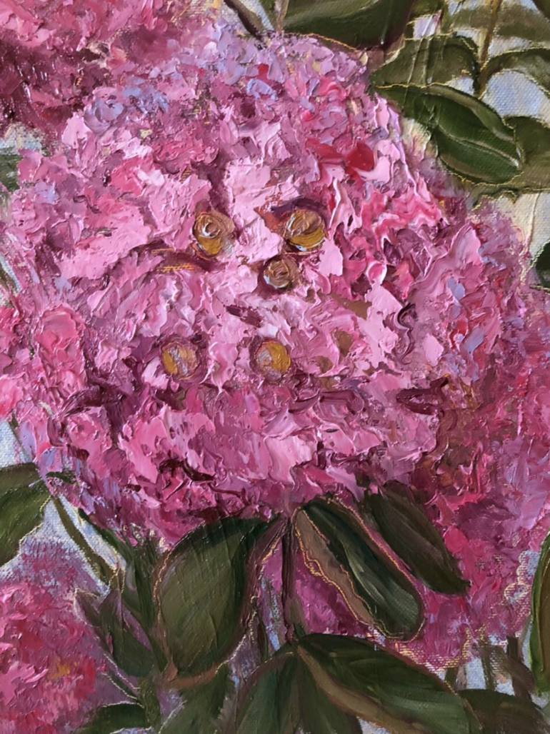 Original Expressionism Botanic Painting by Tetiana Lukianchenko