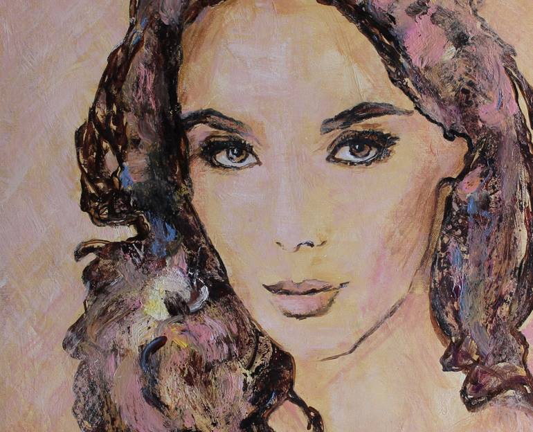 Original Art Deco Women Painting by Tetiana Lukianchenko