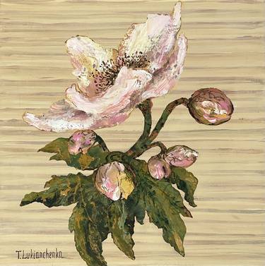 Original Expressionism Floral Paintings by Tetiana Lukianchenko