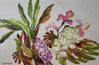 Print of Art Deco Botanic Paintings by Tetiana Lukianchenko