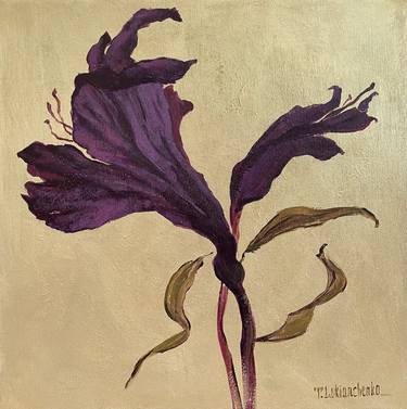 Print of Expressionism Floral Paintings by Tetiana Lukianchenko