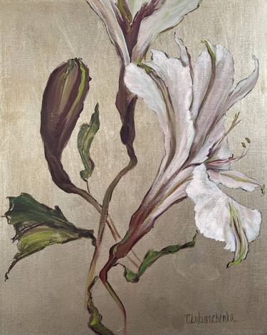 Original Floral Paintings by Tetiana Lukianchenko