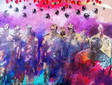 Original Abstract Painting by Wael Darweish