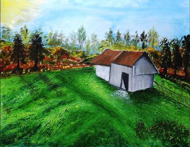 Original Landscape Paintings by Simranpreet Singh Gill