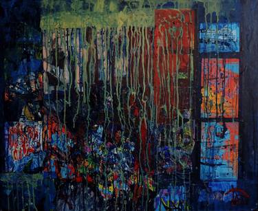 Print of Expressionism Abstract Paintings by antoniu flaviu pauna
