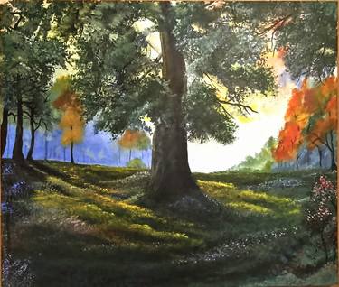 Original Impressionism Landscape Painting by Charles Erskine