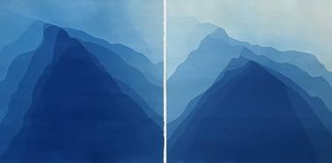 The Highest Mountain Diptych 2 (22 x 44”) thumb
