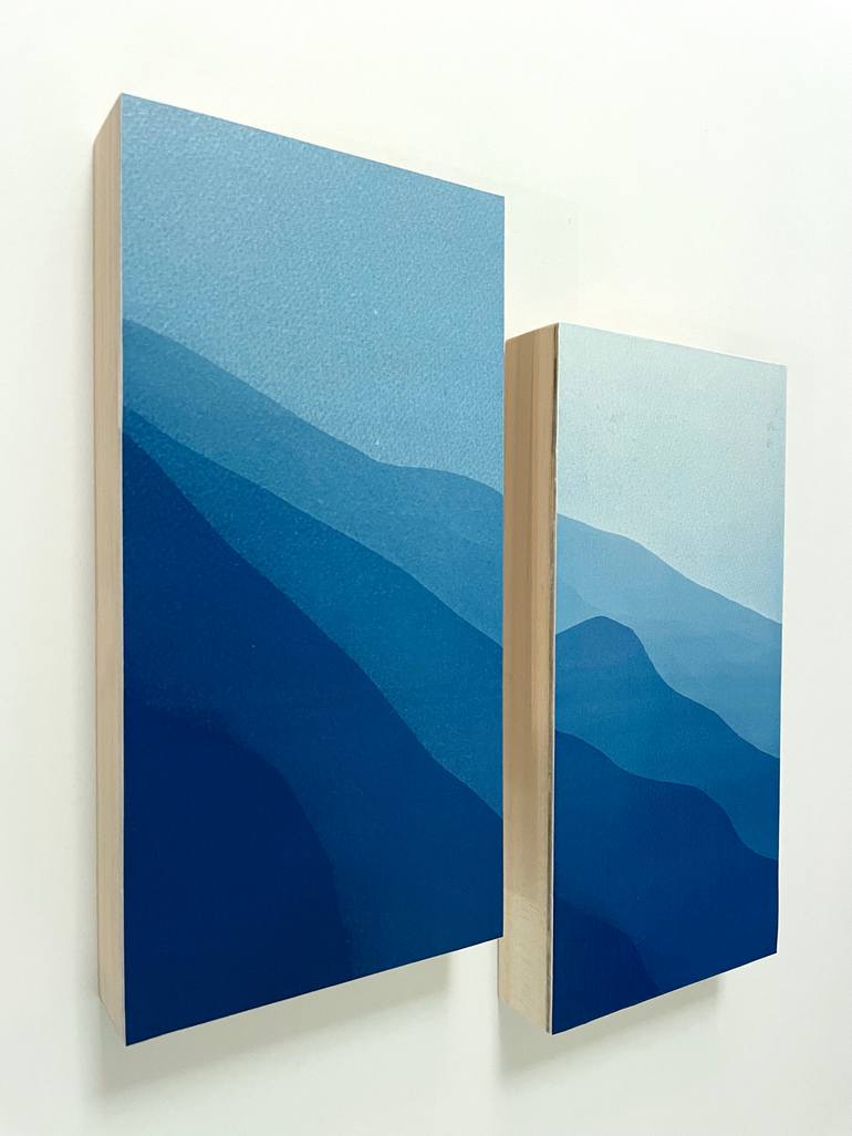 Original Minimalism Abstract Mixed Media by Christine So