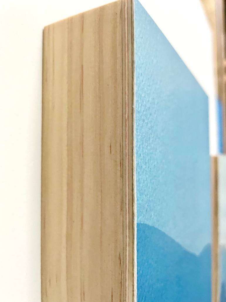 Original Minimalism Abstract Mixed Media by Christine So