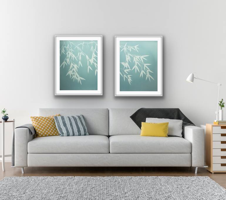 Original Minimalism Botanic Printmaking by Christine So
