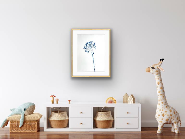 Original Abstract Floral Painting by Christine So